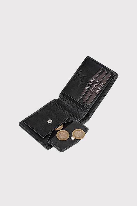 Zoozie Bags Tarjetero de Piel Auténtica con Bloqueo RFID Negro Zoozie Bags Tarjetero de Piel Auténtica con Bloqueo RFID Negro